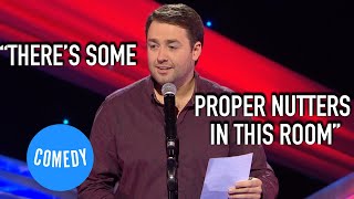 Jason Manford Reads Out Hilarious Messages From The Crowd  First World Problems  Universal Comedy [upl. by Nerin534]