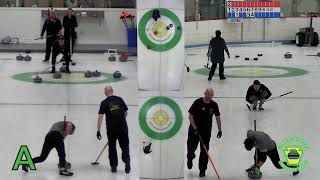 2024 Crooked Billet Bonspiel  Thu 700 PM Sheet A [upl. by Ielhsa]