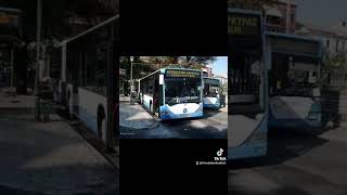 Bus to Ipsos Dasia from Corfu Town BlueBus Greece [upl. by Gertruda]