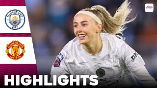 Manchester City vs Manchester United  Highlights  FA Womens Continental League Cup 24012024 [upl. by Iver]