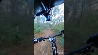 Track jump ebike downhill [upl. by Piwowar]