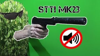 FULL REVIEW STTi MK23quot YOU CANT HEAR ITquot Shooting test [upl. by Seigler]