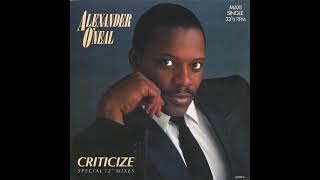 Alexander O Neal  Criticize Karaoke [upl. by Tipton761]