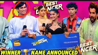 indias best dancer season 4 winnerkarismakapoorgrandfinalewinnernamenepovartika [upl. by Notniuqal]