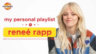 WHO DOES RENEÉ RAPP SHARE THE MOST MUSIC WITH  My Personal Playlist  MUCHMUSIC [upl. by Kancler188]