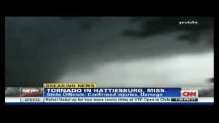 Hattiesburg Mississippi Tornado on 2102013 HD amp WS Version [upl. by Wohlen190]