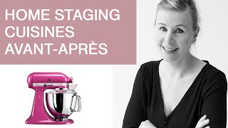 Home staging CUISINE AvantAprès  5 trucs simples [upl. by Eyahs]