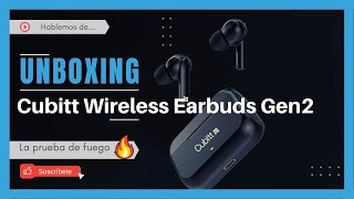 ✅ ¡UNBOXING Cubitts Wireless Earbuds Gen2 Buenos Bonitos y Baratos [upl. by Ydnas42]