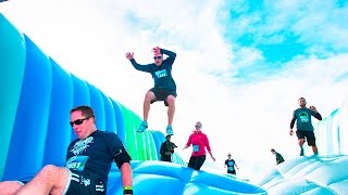 Jump Around  Insane Inflatable 5K Obstacle Preview [upl. by Niltiac124]