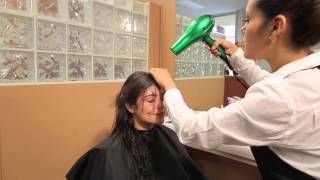 The Best Way to Cut Side Bangs if Hair Is Naturally Wavy  Hair Styling amp Gel [upl. by Assedo]