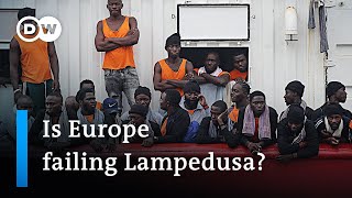 Whats behind the sudden influx of migrants on Lampedusa  DW News [upl. by Leakcim54]