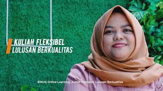 Kata Alumni BINUS Online Semarang Program Ekstensi dari D3 ke S1 [upl. by Ahseen779]