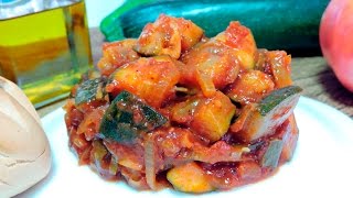 Receta de PISTO de VERDURAS o cómo hacer pisto [upl. by Haskel]