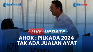 🔴LIVE UPDATE PORTRAIT Ahok Ajak 2 Anaknya ke TPS Ingin Ajarkan Politik Sejak Dini [upl. by Dnalwor]