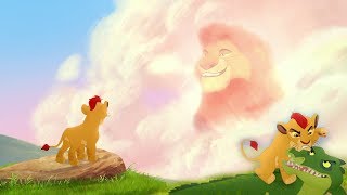 Lion Guard Kion is wrong amp Mufasas Advice  The Savannah Summit HD Clip [upl. by Anelehs350]