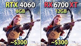 RTX 4060 vs RX 6700 XT  Which GPU is Better Value for Money [upl. by Inobe]