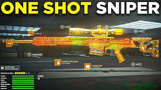 The BEST 1 SHOT SNIPER LOADOUT in Warzone 😍 Best MCPR 300 Class Setup [upl. by Denni]