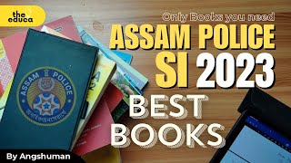 Assam Police SI 2023 Booklist  Only Books you need [upl. by Llacam]