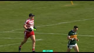 PAUDIE CLIFFORD MISSED GOAL CHANCE  KERRY V CORK  2024 MUNSTER FOOTBALL CHAMPIONSHIP [upl. by Rodmur378]