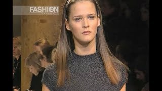 CERRUTI Fall Winter 1998 1999 Paris  Fashion Channel [upl. by Solita693]