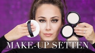 Puder richtig auftragen  Makeup setten  How to Puder  Puder Makeup Basics 7  Hatice Schmidt [upl. by Jesus]