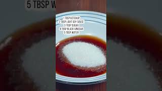 Sweet and sour sauce recipe [upl. by Seale]