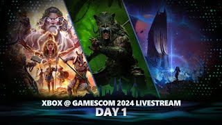 Xbox  gamescom 2024 Live From the Showfloor Day 1 [upl. by Eiramanad]