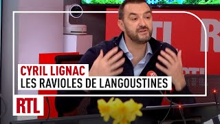 Cyril Lignac  les ravioles de langoustines [upl. by Sokul]