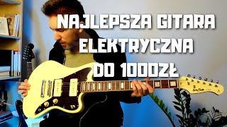 NAJLEPSZA Gitara Elektryczna Do 1000zł  Test i Recenzja Gitary Harley Benton JA60 [upl. by Ahcila827]