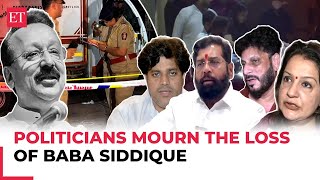 Baba Siddique murder Politicians across parties in shock condemn killing of NCP leader in Mumbai [upl. by Okoyik718]