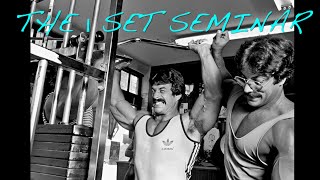 MIKE MENTZER THE quot1 SETquot SEMINAR [upl. by Ursas]