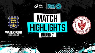 SSE Airtricity Mens Premier Division Round 7  Waterford 01 Sligo Rovers  Highlights [upl. by Kafka]