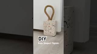 Alçıdan kapı stoperi yapıyoruz 🤝🏻 kendinyap diyproject diy [upl. by Normandy126]