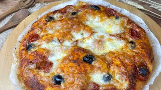 PIZZA SENZA IMPASTO FATTA IN CASA [upl. by Abba526]