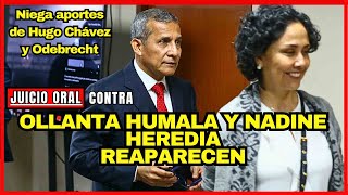 Ollanta Humala y Nadine Heredia  Juicio oral por aportes al Partido Nacionalista de Odebrecht [upl. by Atiner]