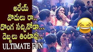 Naga Shourya Ultimate Fun with his mother Usha  Palasa 1978 Movie Pre Release Event  Cinema Garage [upl. by Pisarik992]