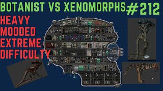 Barotrauma Multiplayer Botanist vs Xenomorphs 212 [upl. by Odrautse]