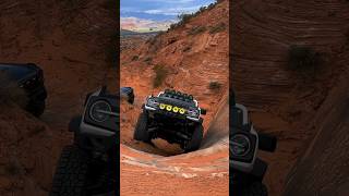 2 Dr Bronco coming up Sliplock Gulch trailmilitia falkentire bronco sandhollow [upl. by Eerised]