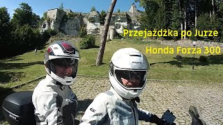 Przejażdżka po Jurze  Honda Forza 300 [upl. by Bornie]