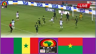 🔴Match en direct  Sénégal vs Burkina Faso  Éliminatoires de la Coupe dAfrique des Nations [upl. by Ylrevaw]