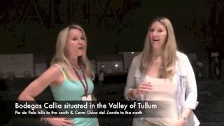 Bodegas Callia in San JuanArgentina The Wine Ladies TV March 2013 [upl. by Prince]