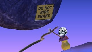 Getting over it Snake Speedrun [upl. by Ybur259]