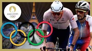 JEUX OLYMPIQUES PARIS 2024  CYCLISME SUR ROUTE [upl. by Iyre]