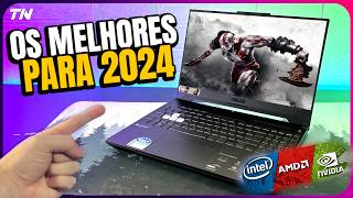 TOP 8 Melhores NOTEBOOKS Gamer BONS E BARATOS para Estudar Trabalhar e Jogos Atualizado 2024 [upl. by Vasya]