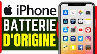 Comment Savoir Si La Batterie Iphone Est Dorigine  En 2024 [upl. by Diarmid]