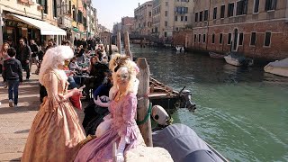 Il Carnevale di Venezia alle prese con le prime problematiche legate alla tassa di sbarco [upl. by Nami189]