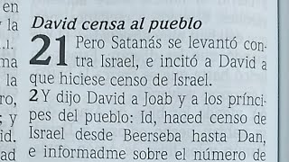 1 Crónicas 21 David censa al pueblo y 1 Tesalonicenses 2 Ministerio de Pablo en Tesalónica [upl. by Demakis]