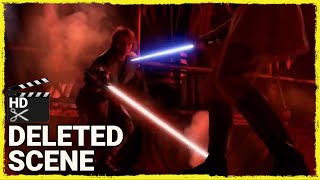 Anakin Skywalker Vs ObiWan Kenobi Extended DELETED SCENE Lava Tsunami [upl. by Zeuqcaj]