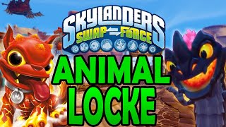 Dying in Skylanders Swap Force NIGHTMARE Animal Locke 2 LIVE [upl. by Albers918]