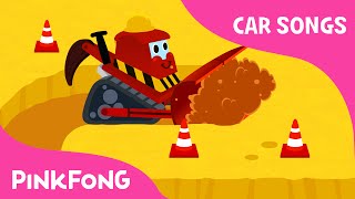 Bulldozer  Car Songs  PINKFONG Songs for Children [upl. by Ardnasella]